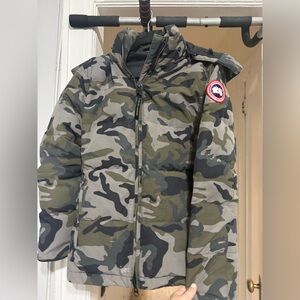 Canada Goose Camouflage Puffer Jacket